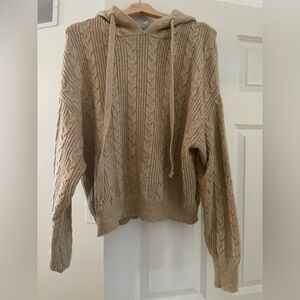 Elan Cable Knit Sweater - Beige